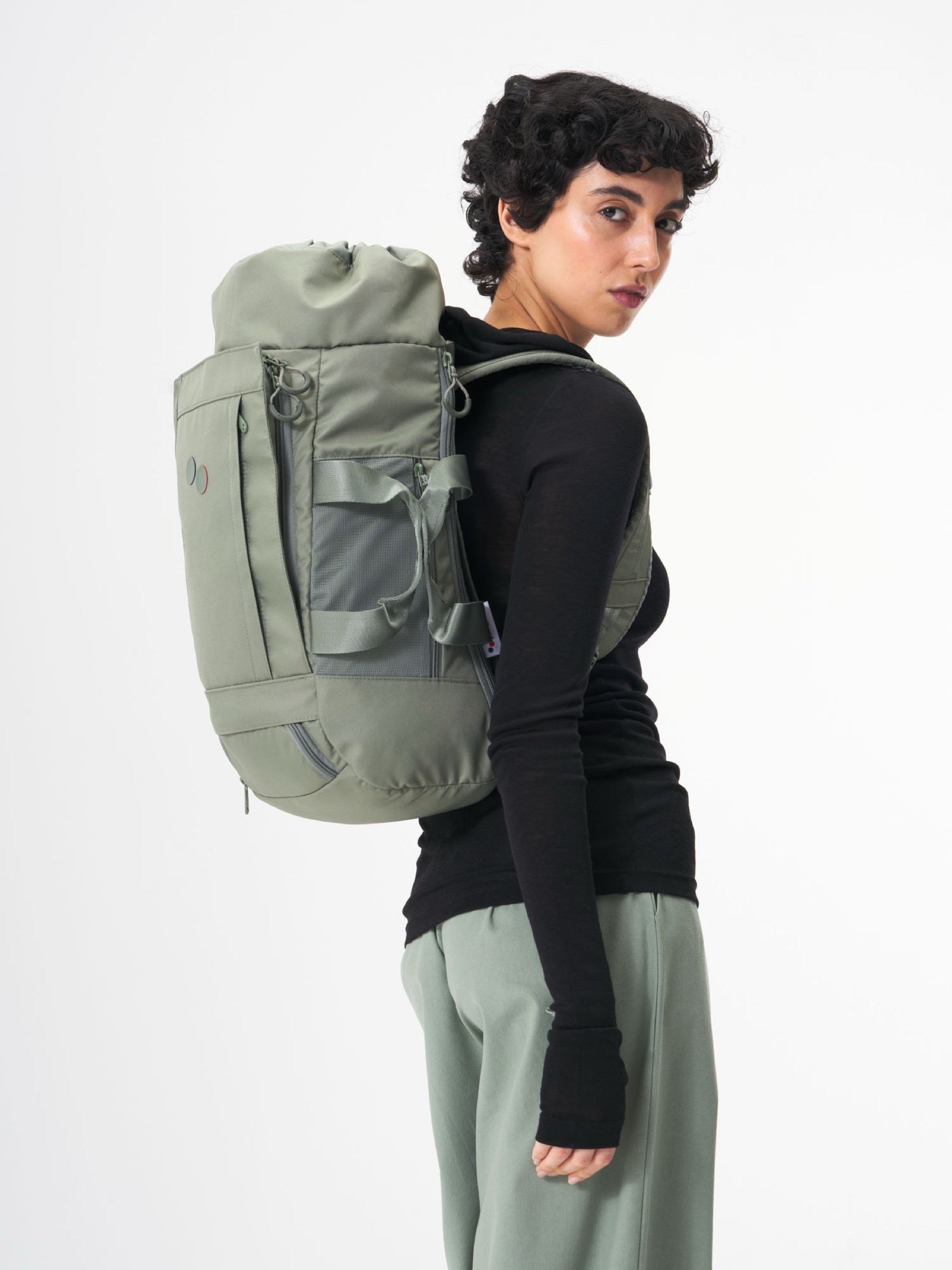 Rucksack Blok Medium desert sage pinqponq