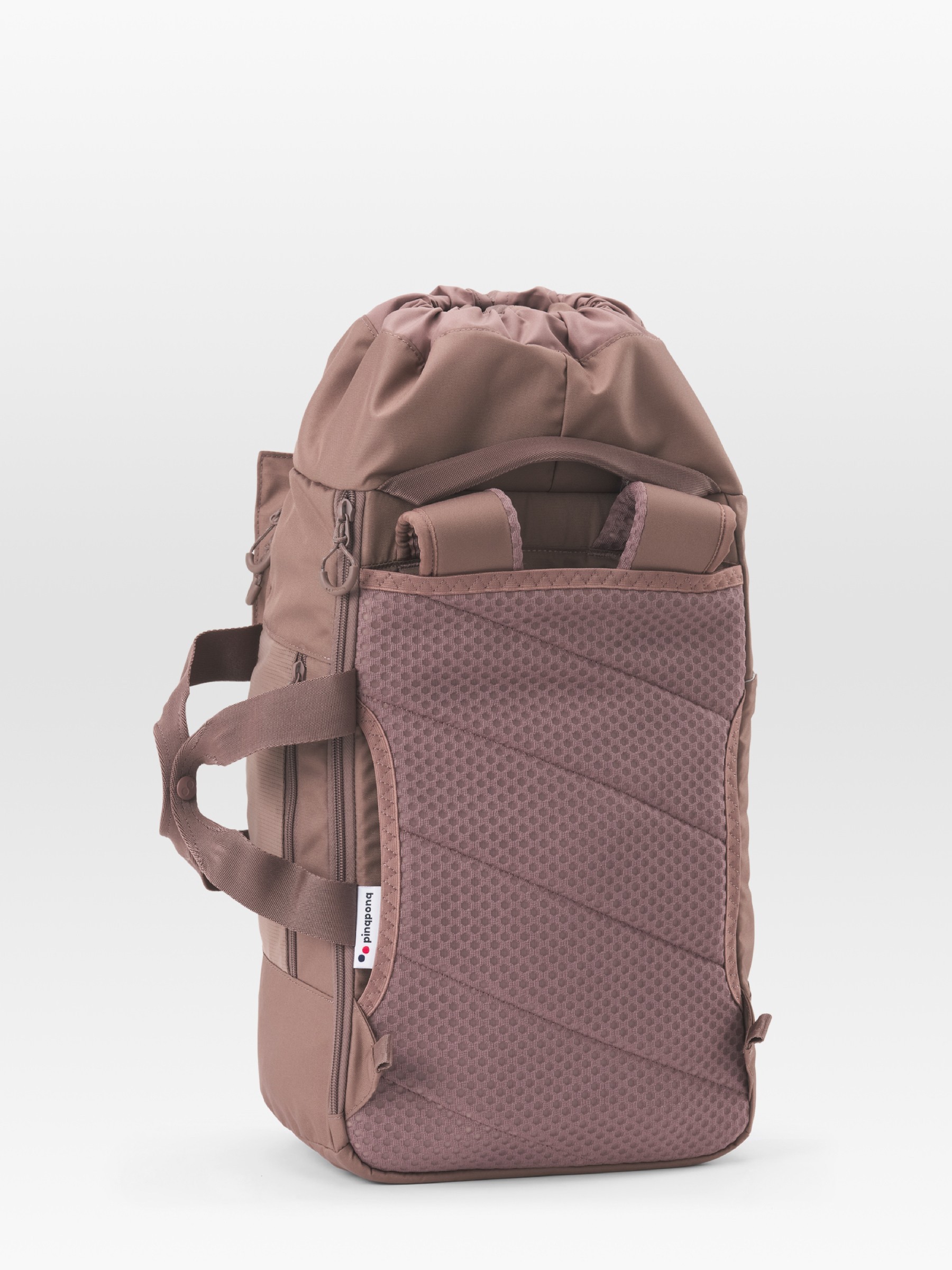 Rucksack Blok Medium dusted mauve pinqponq