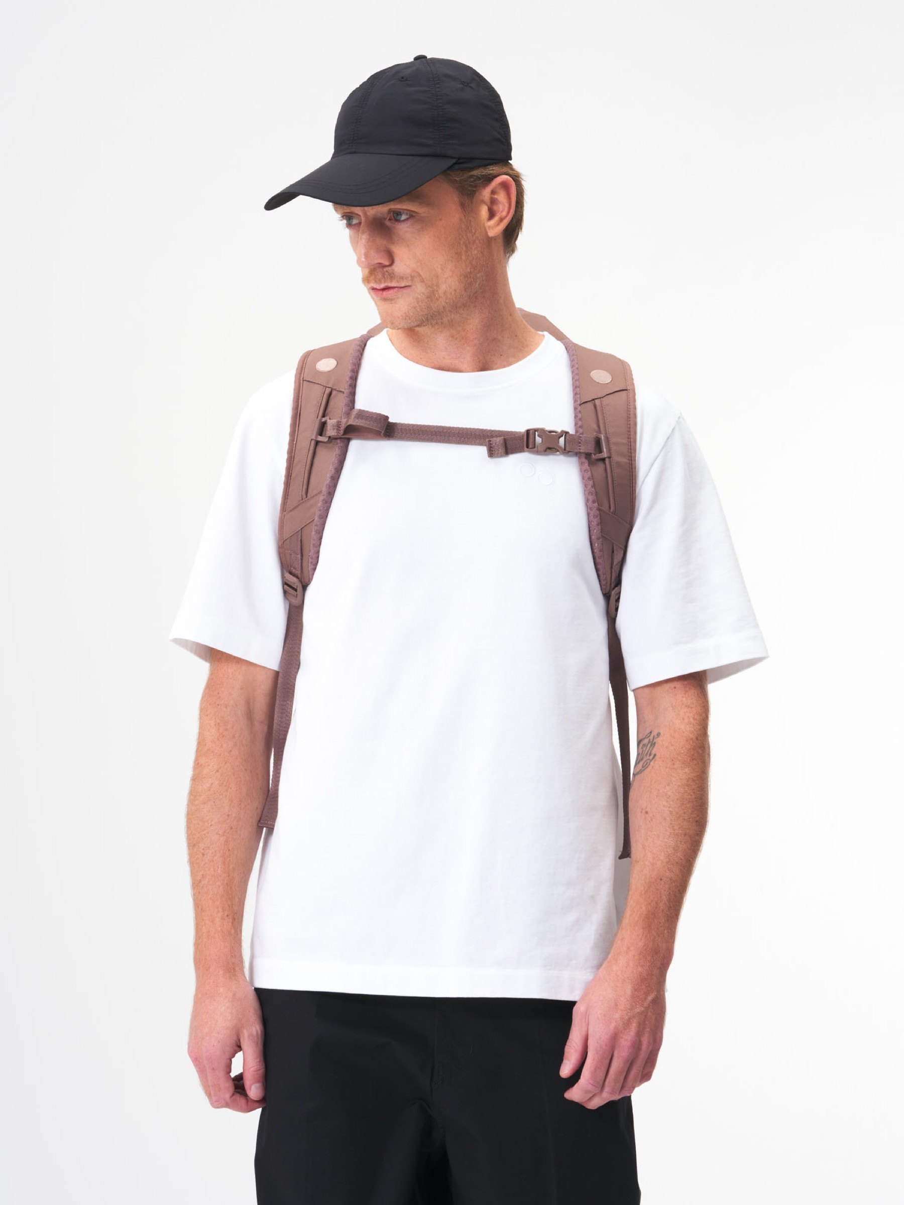 Rucksack Blok Medium dusted mauve pinqponq