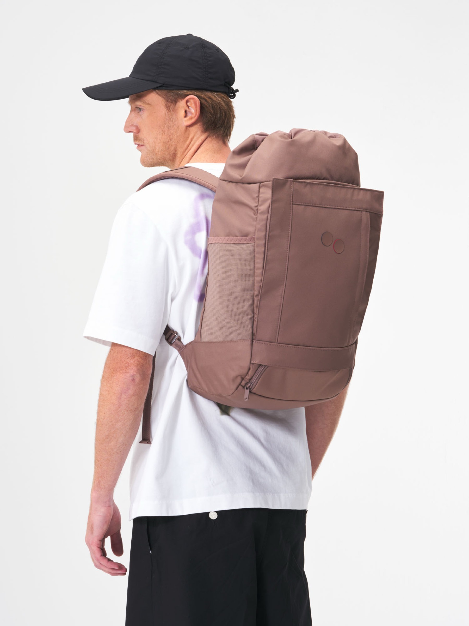 Rucksack Blok Medium dusted mauve pinqponq