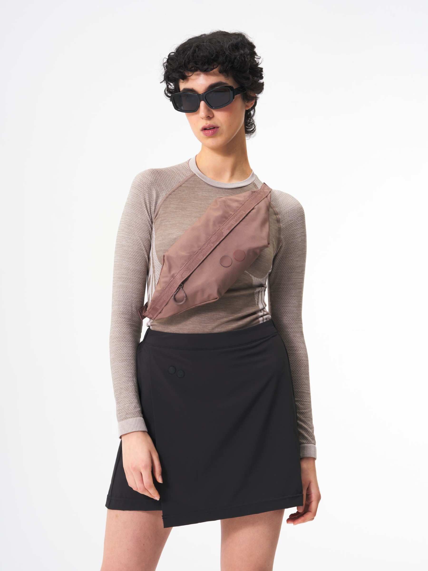 Hipbag Brik dusted mauve pinqponq