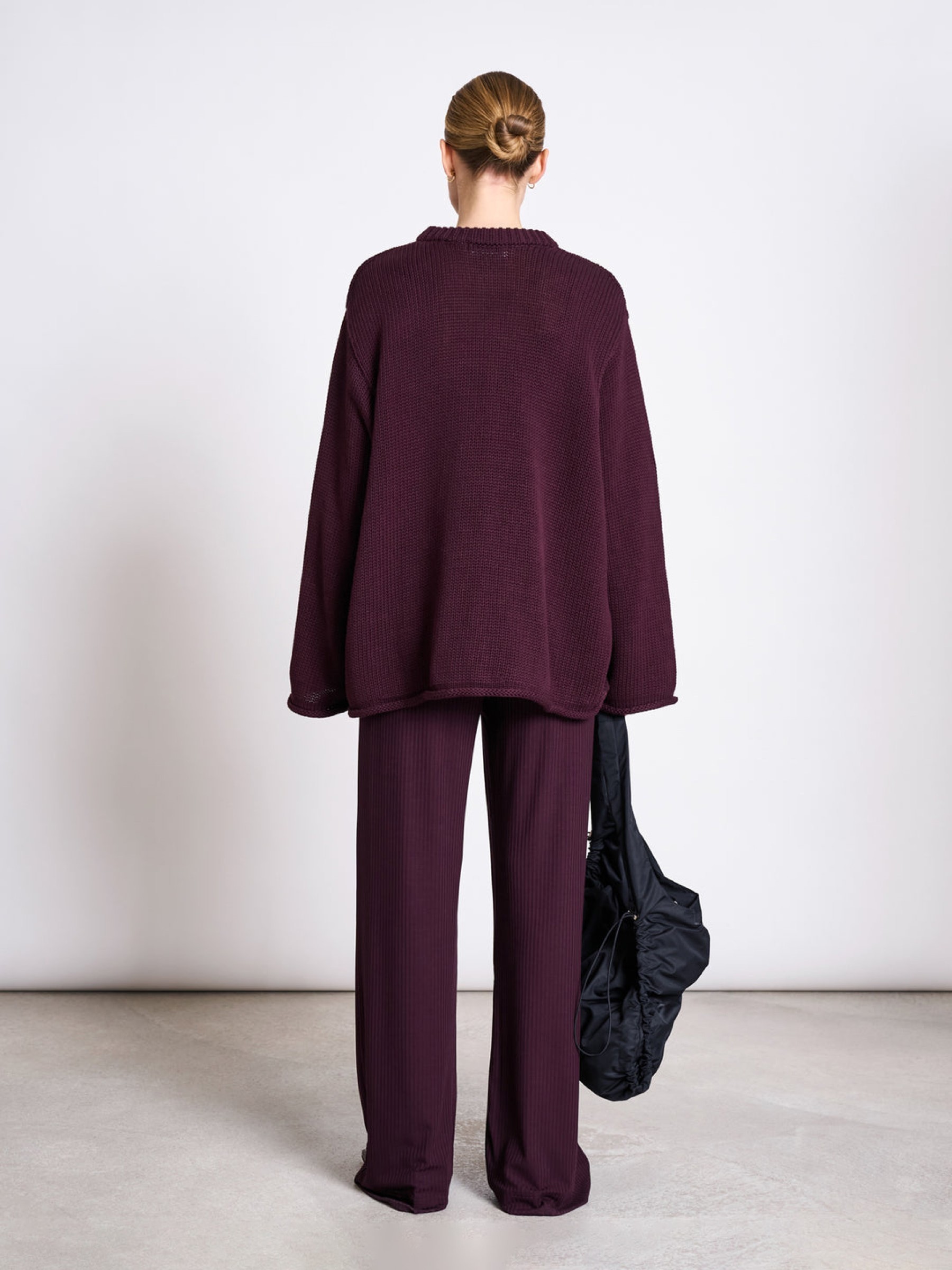 Strickpullover Heavy Knit Jumper Sona cherry lacquer Jan 'n June