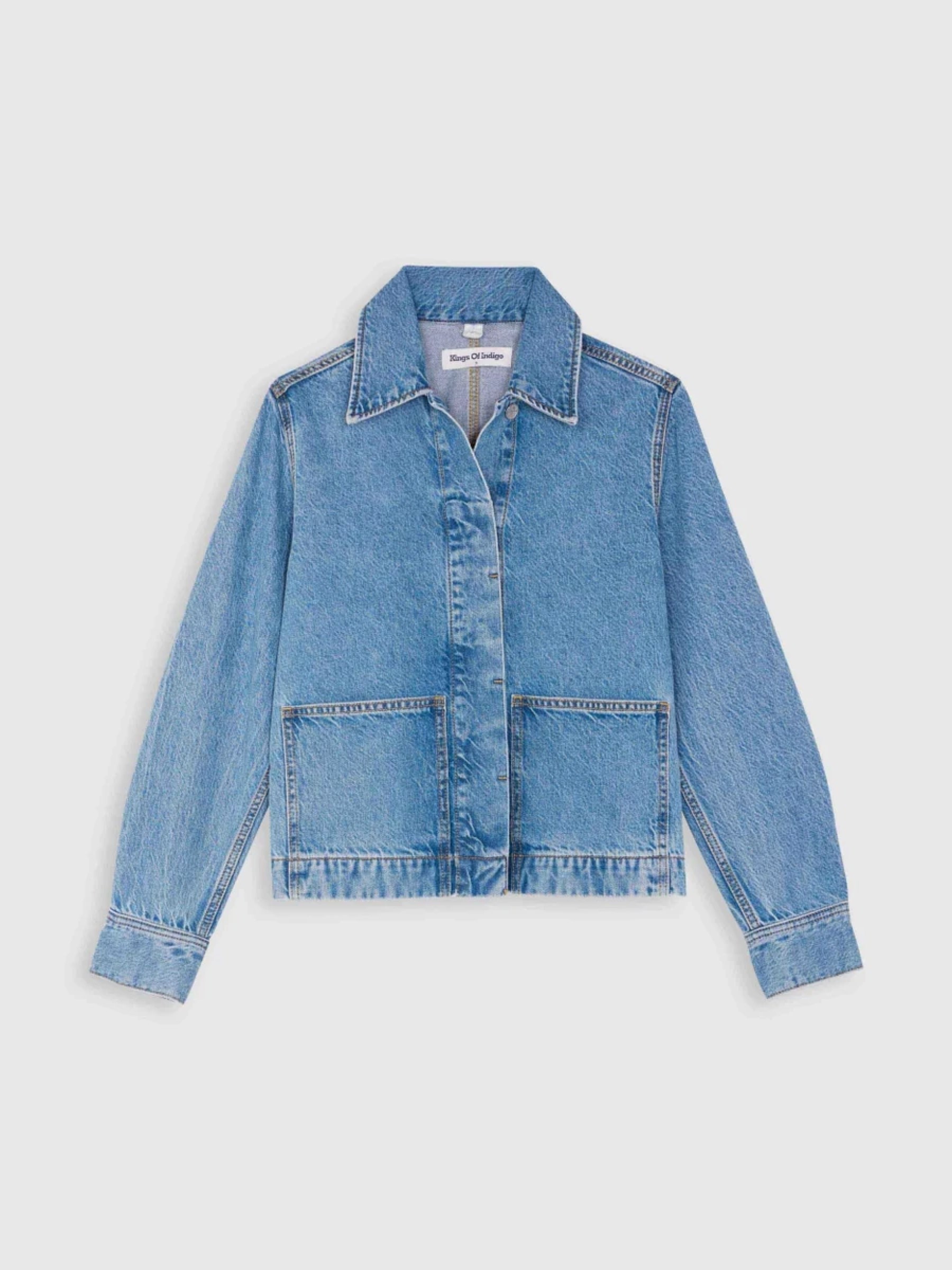 Jacke Ota cindy mid worn Kings of Indigo – K.O.I.