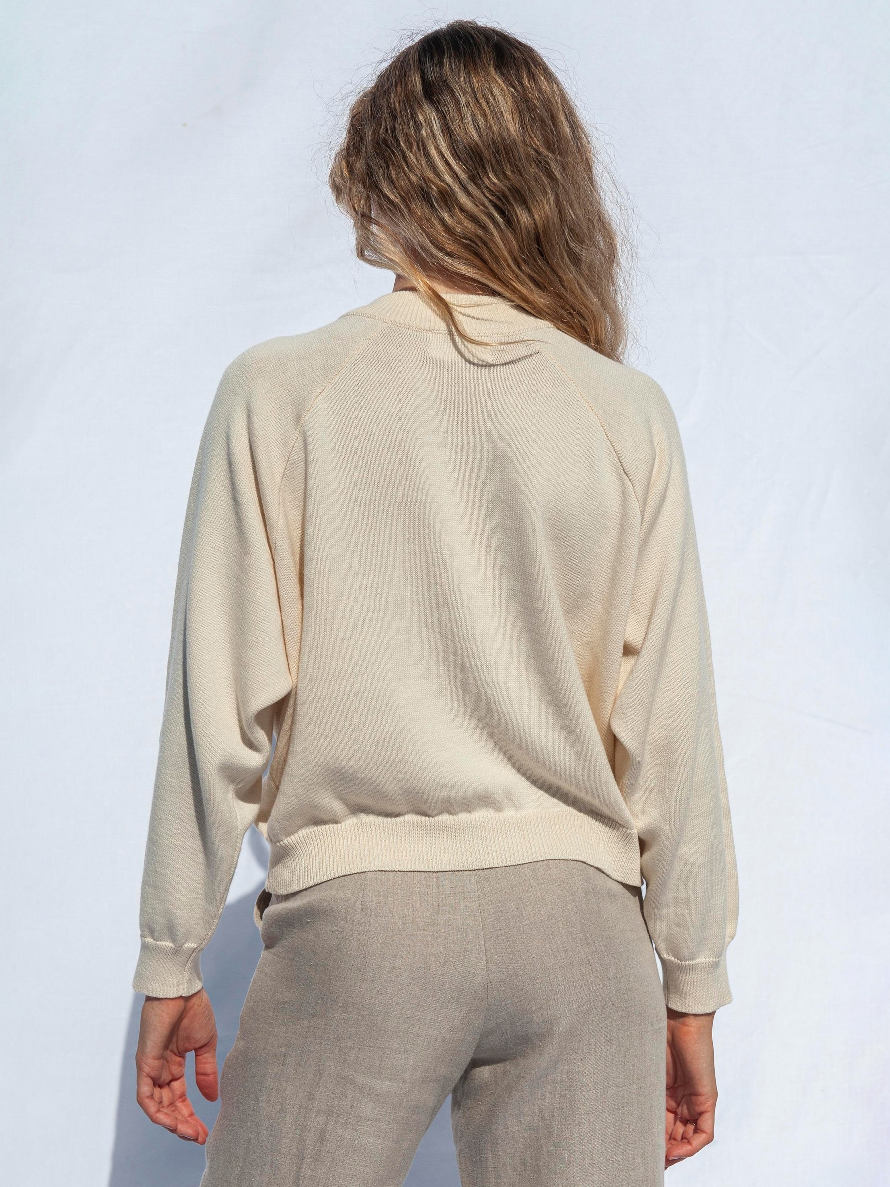 Strickjacke Knit Cardigan Barranco ivory Jungle Folk