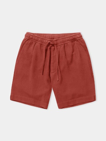 Hose Jim Shorts eco crepe rust About Companions