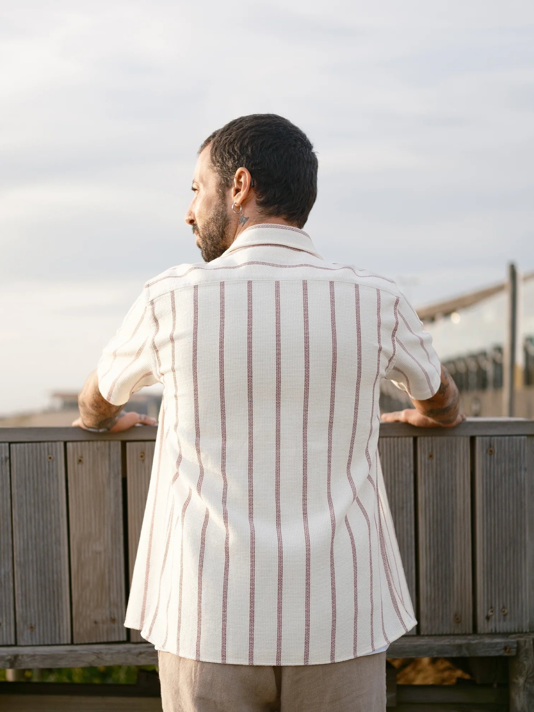 Hemd Shirt Ceu stripes red Carpasus