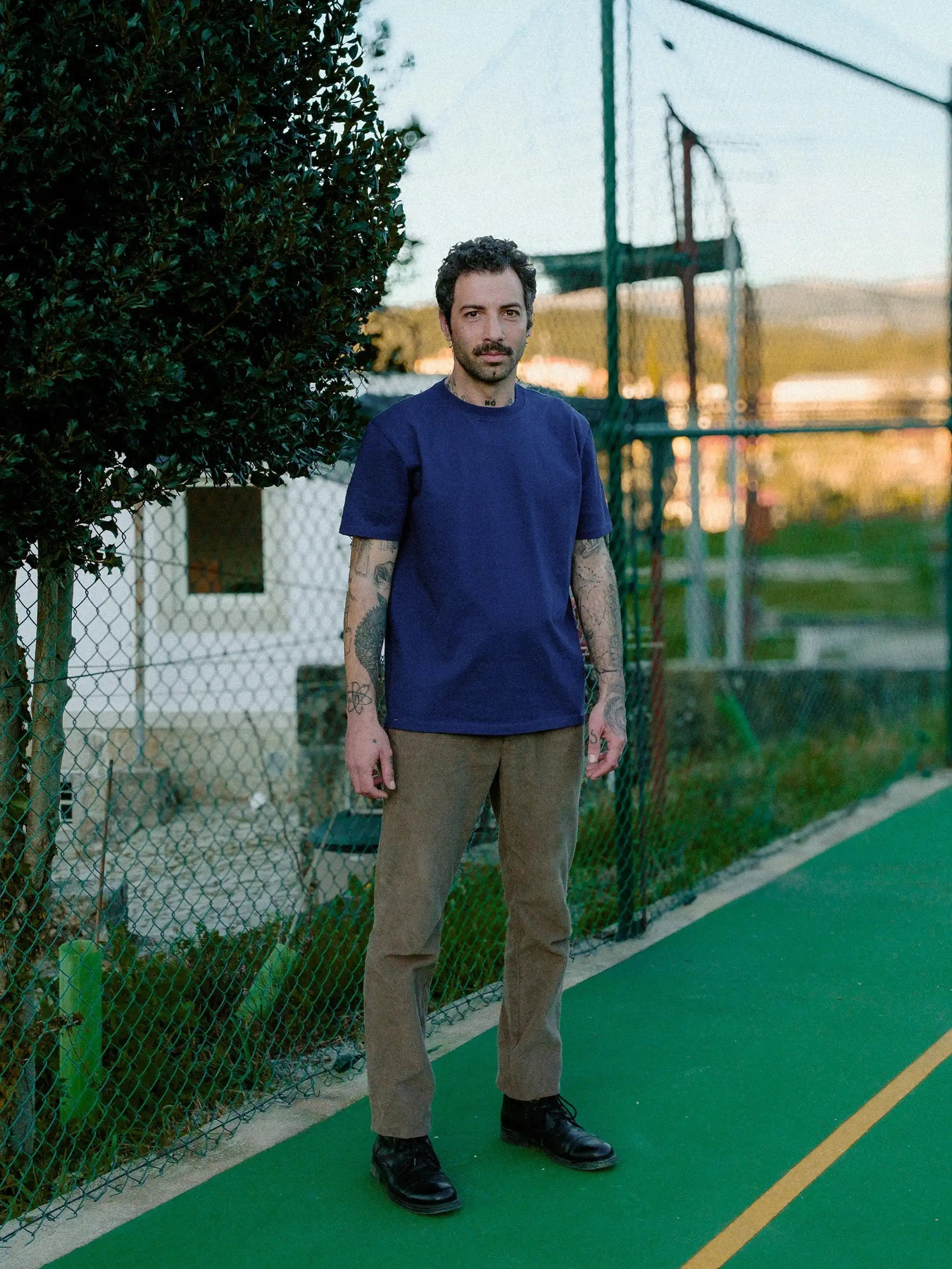 T-Shirt Biasca azur Carpasus