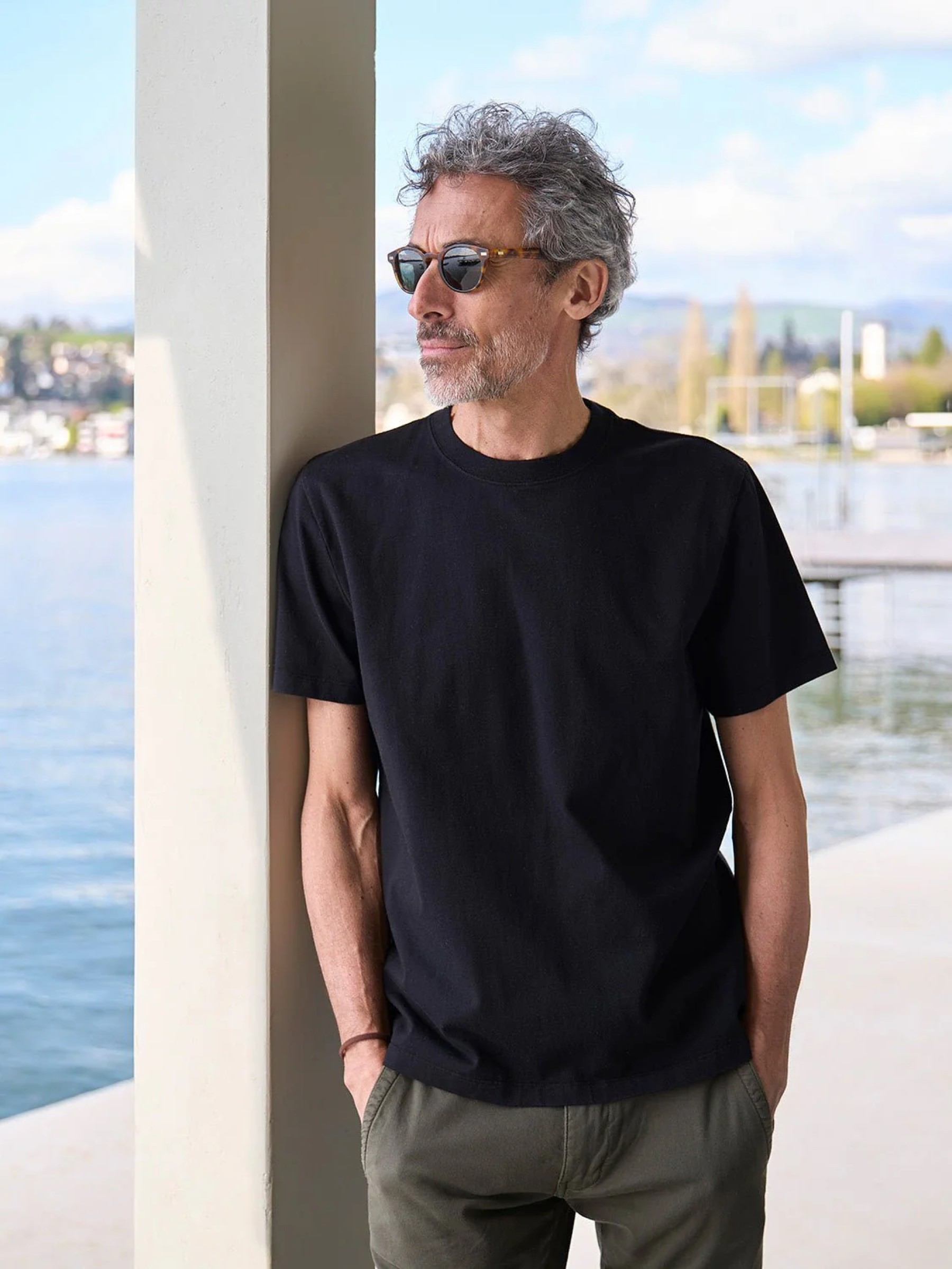 T-Shirt Biasca black Carpasus