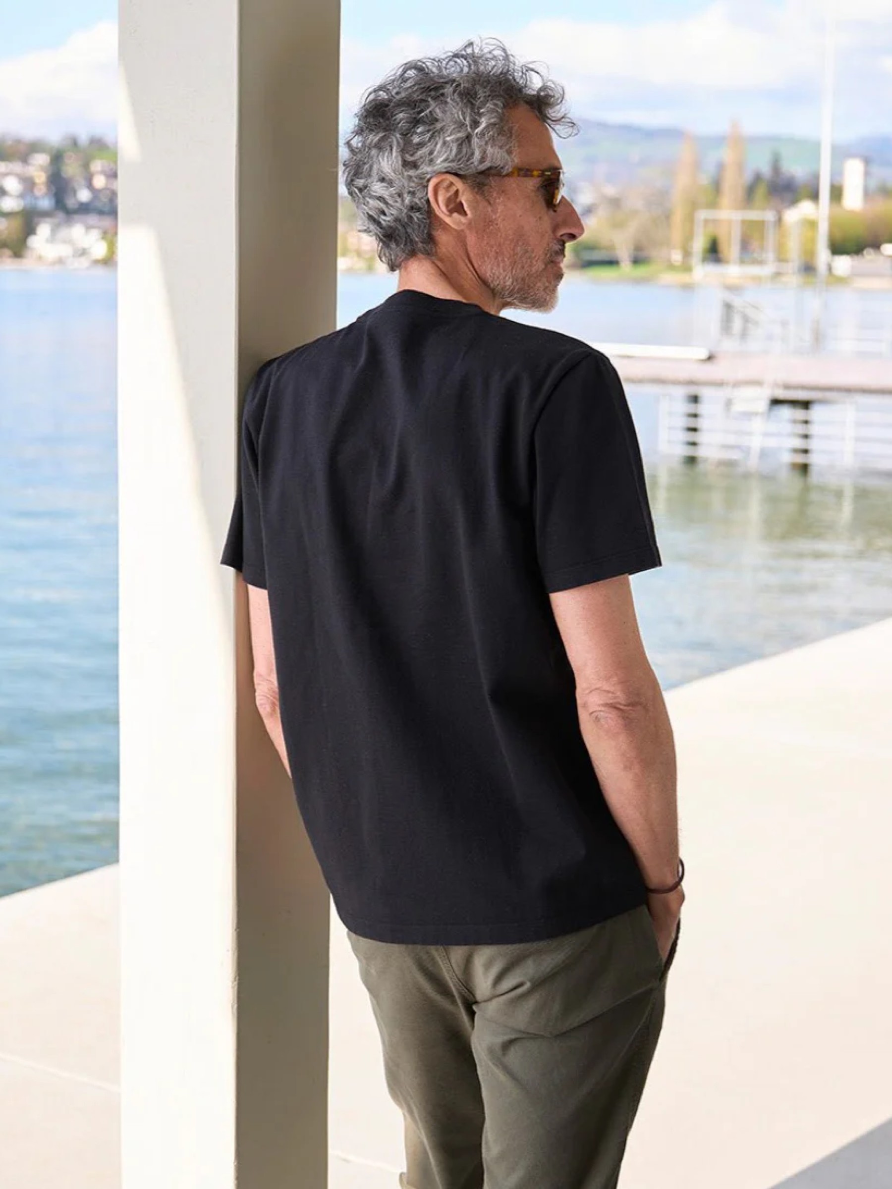 T-Shirt Biasca black Carpasus