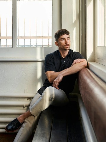 Hemd Shirt Linen Lido black Carpasus