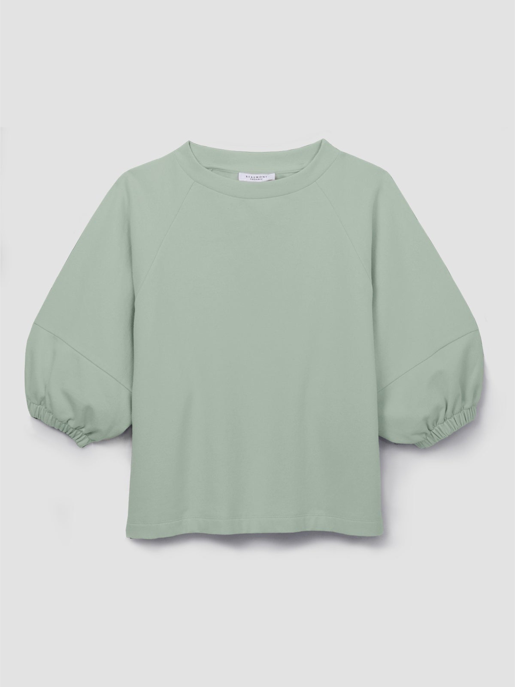 Pullover Helios pistachio Beaumont Organic