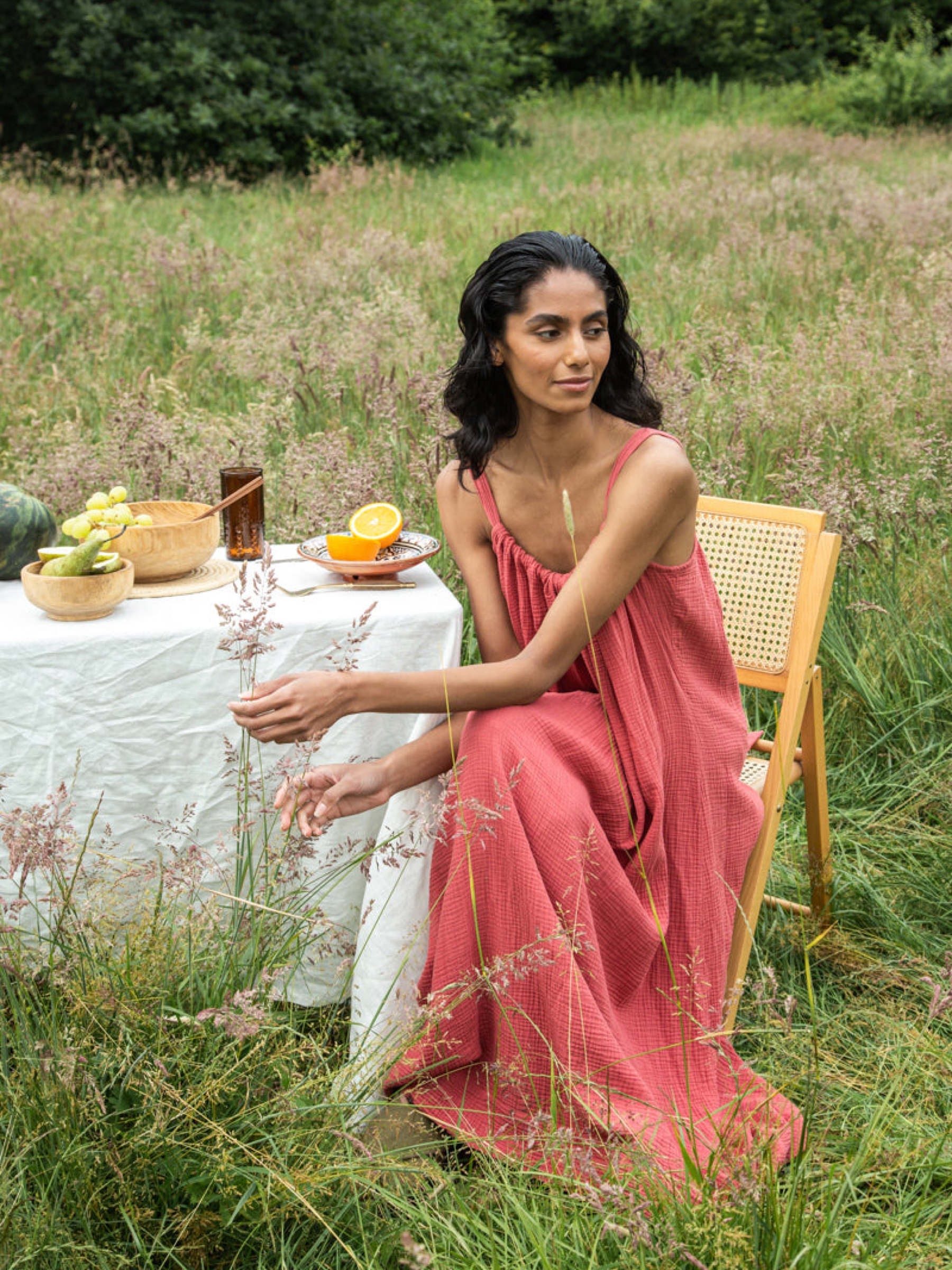 Kleid Wilder rose Beaumont Organic