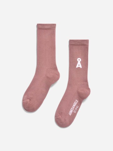 Socke Saamus Bold light berry Armedangels