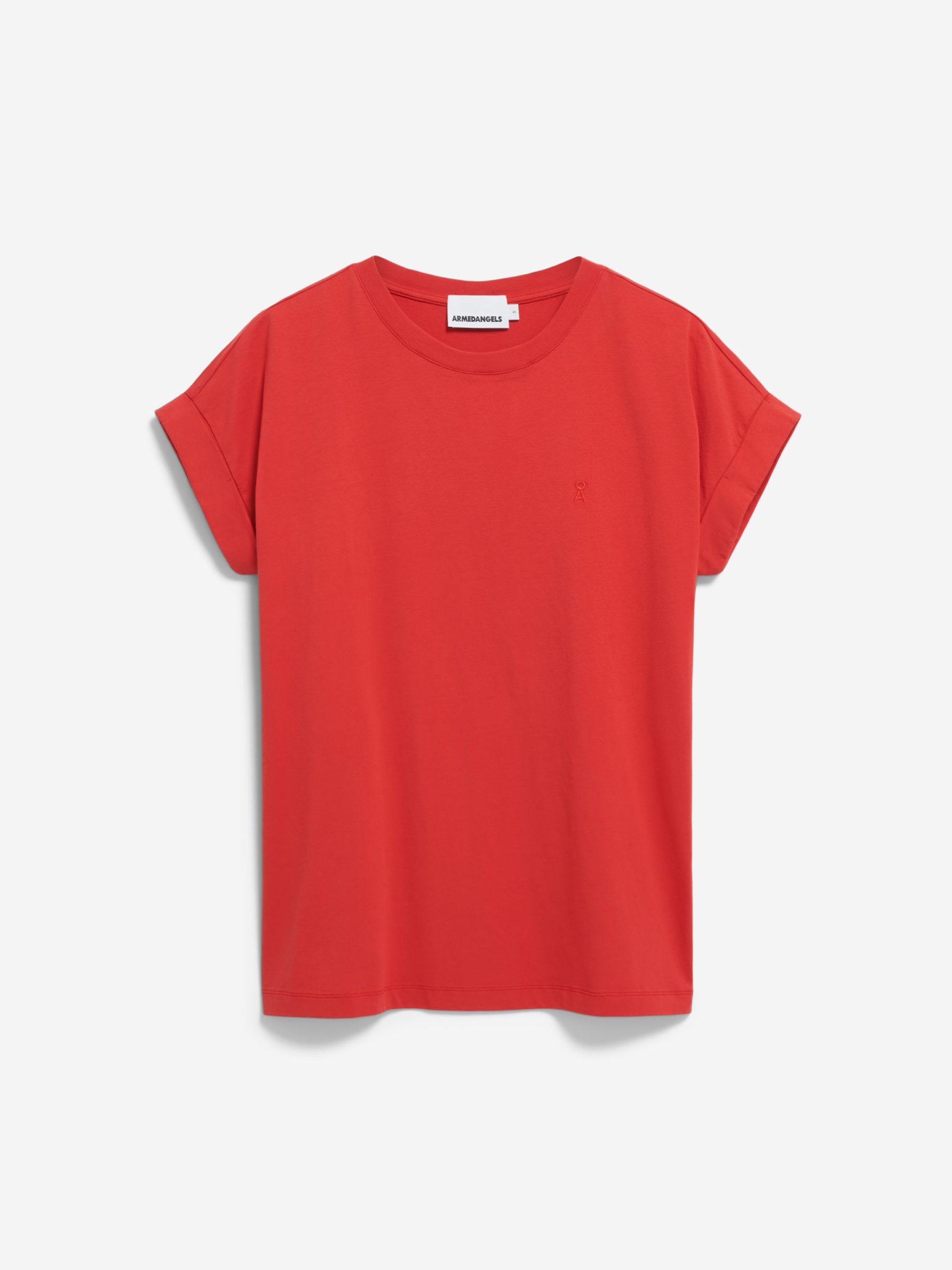T-Shirt Idaara coral blush Armedangels