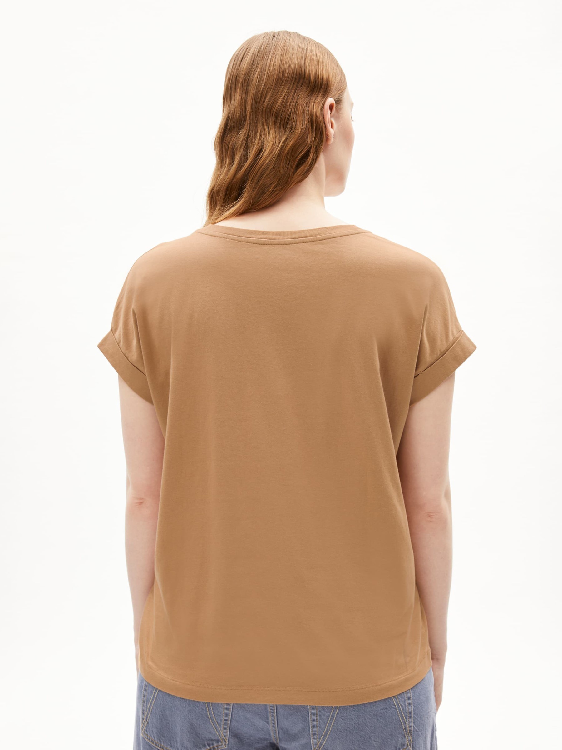 T-Shirt Idaara pale umber Armedangels