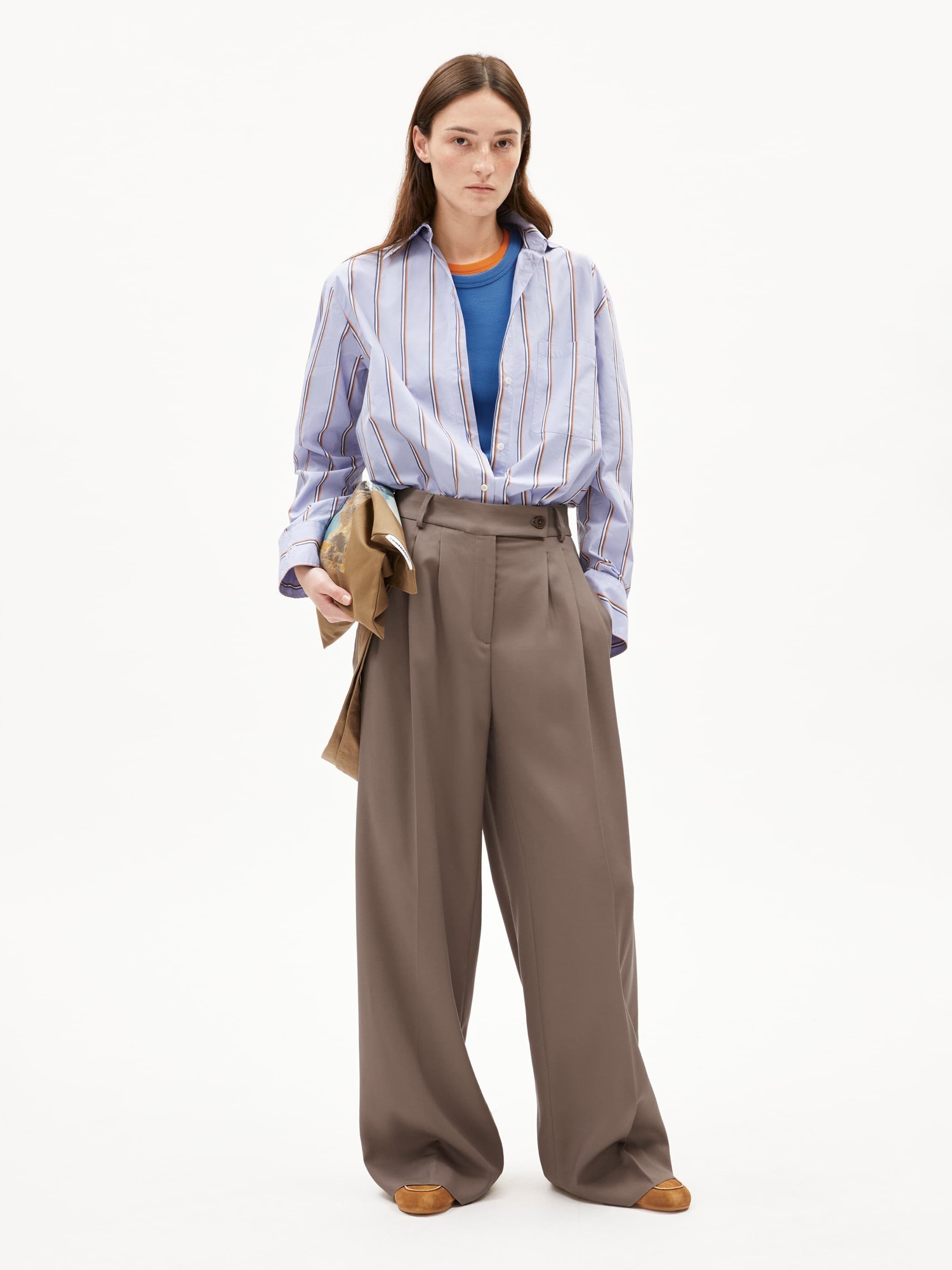 Hose Kaayua walnut cream Armedangels