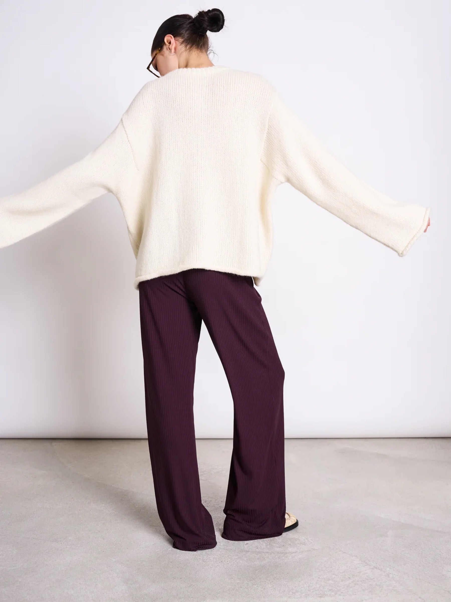 Hose Pants Smilla cherry lacquer Jan 'n June