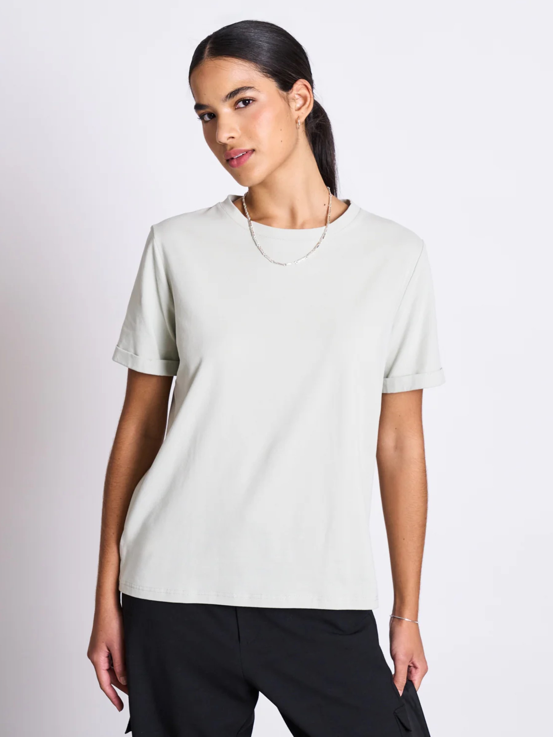 Brushed T-Shirt Boy vintage lace Jan 'n June