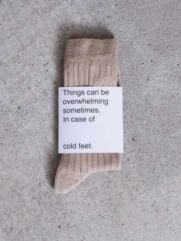 Socken Socks almond Jan 'n June