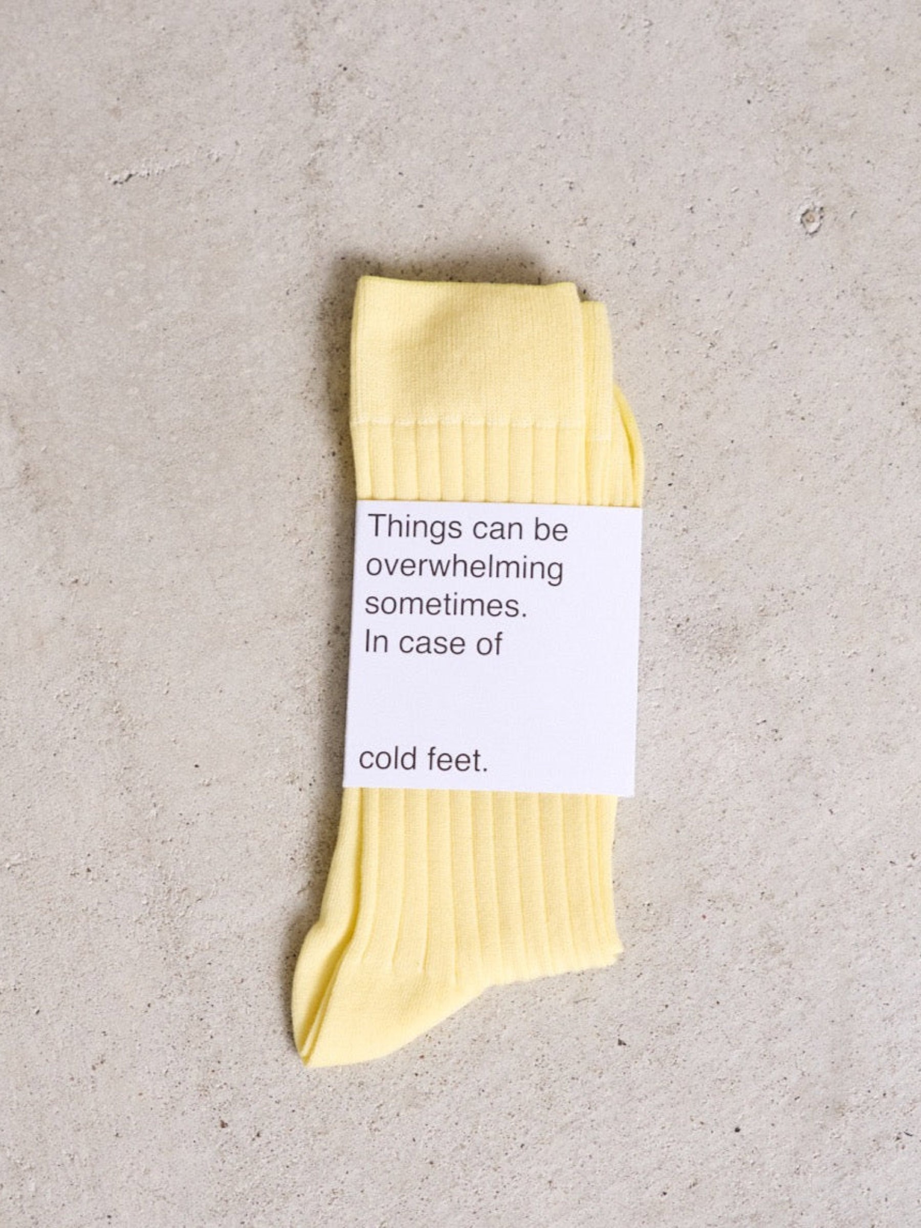 Socken Socks faded lemon Jan 'n June
