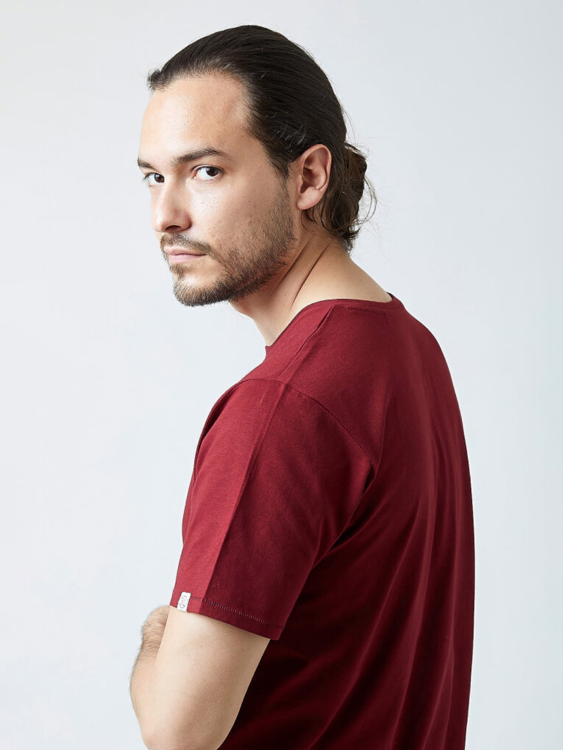 Basic T-Shirt bordeaux ZRCL