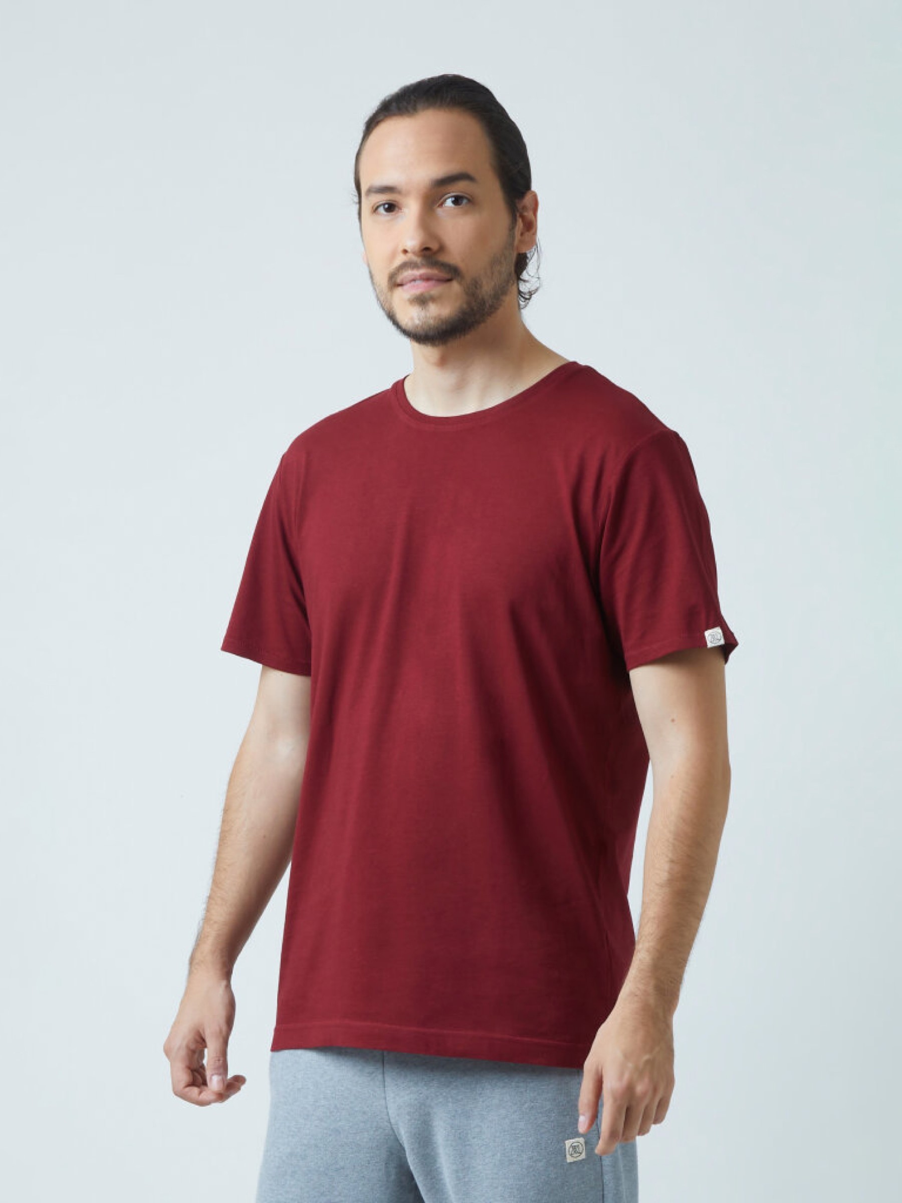 Basic T-Shirt bordeaux ZRCL