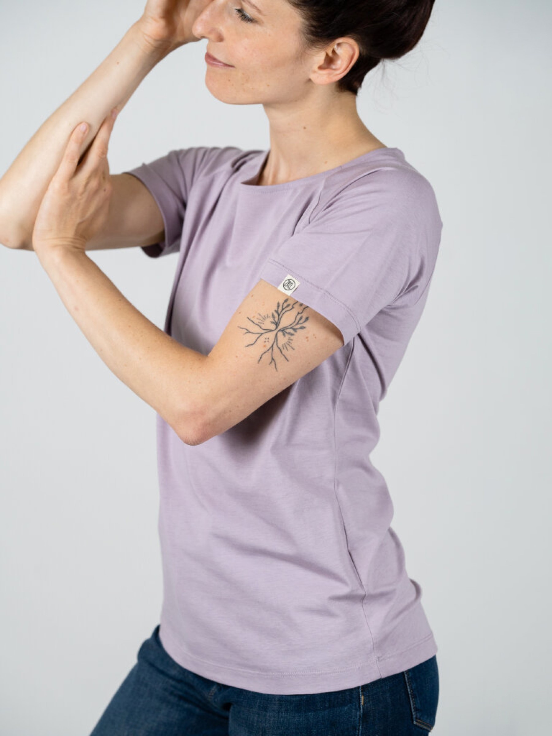 Basic T-Shirt lavender ZRCL