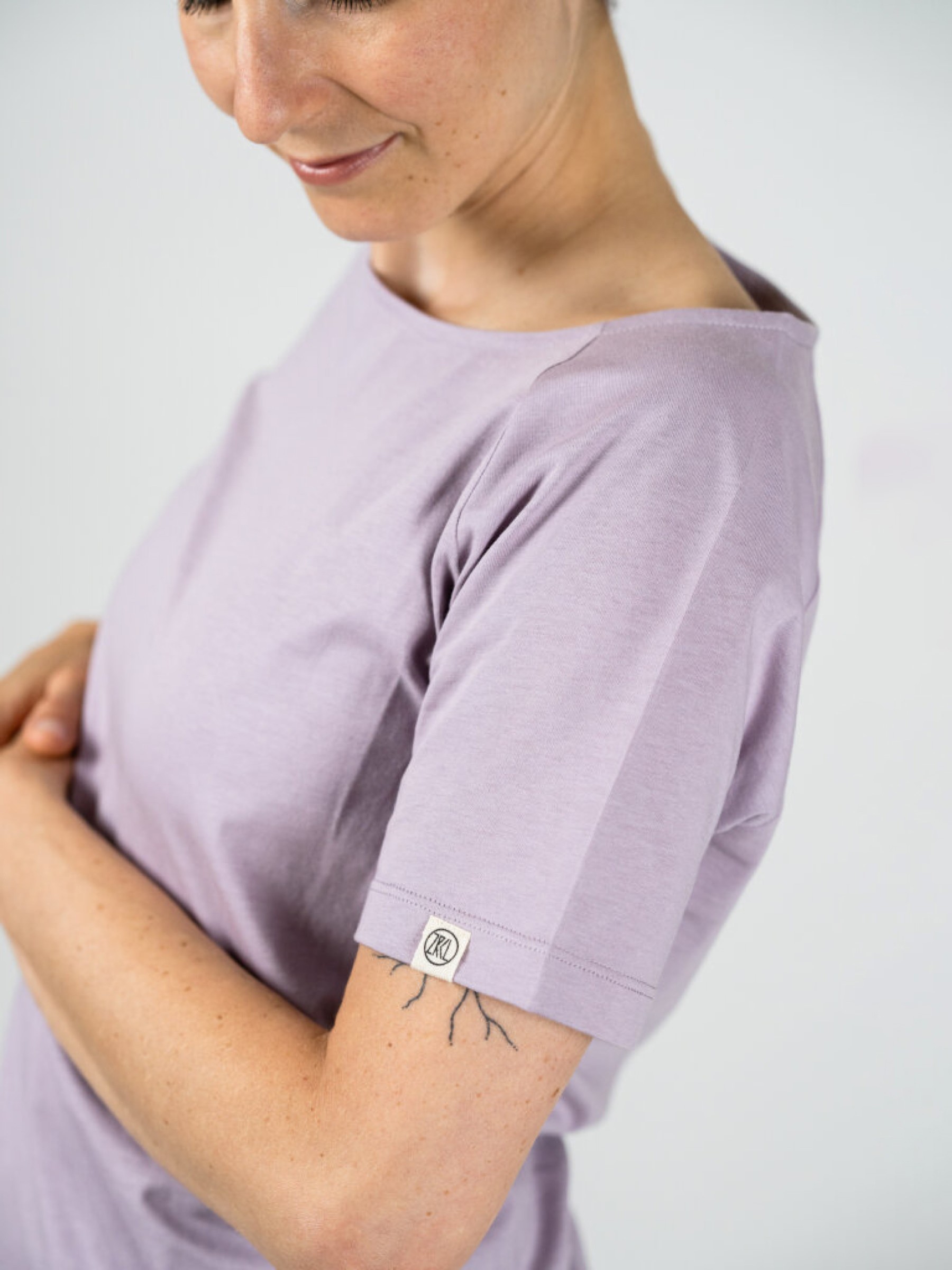 Basic T-Shirt lavender ZRCL