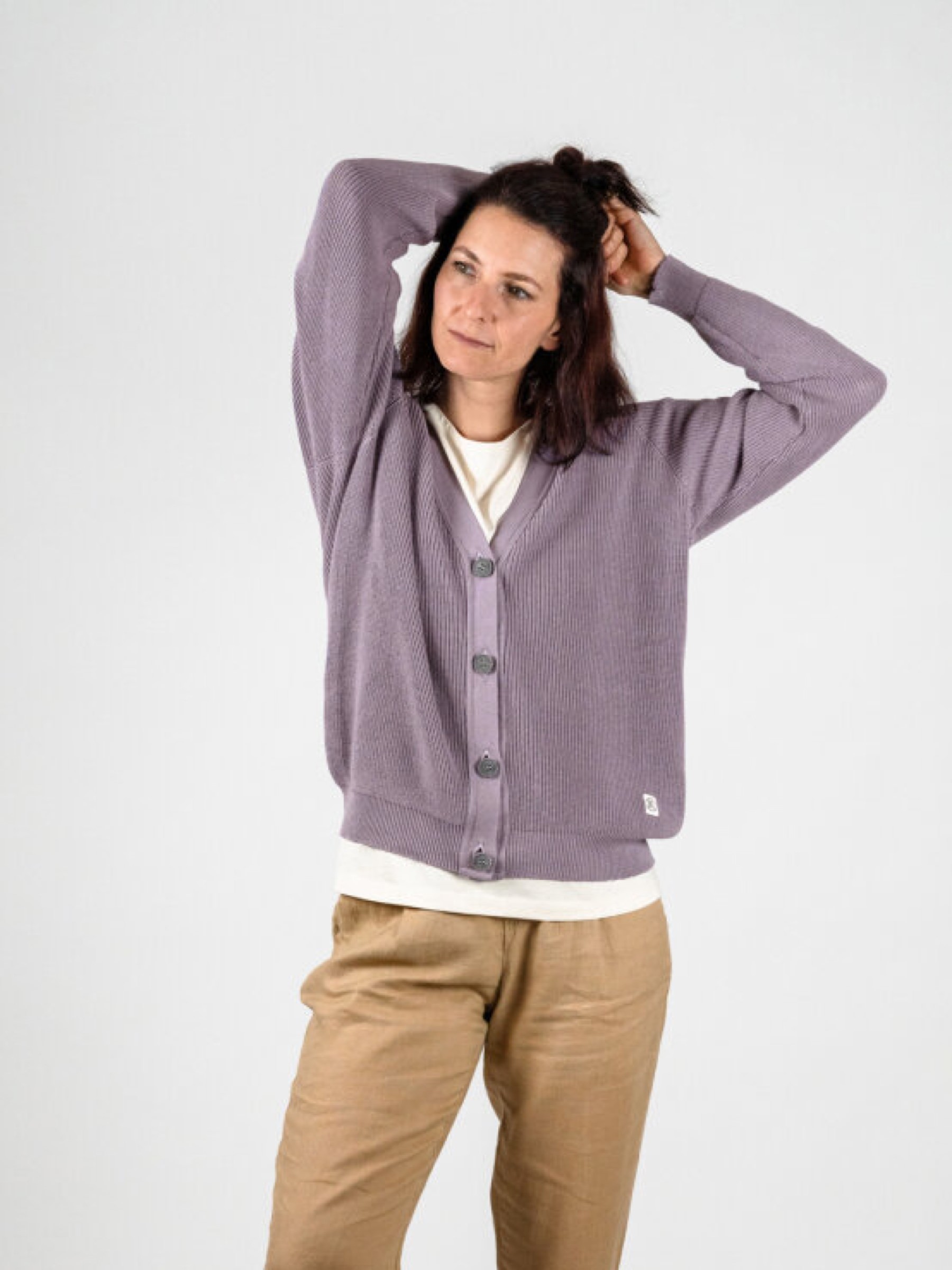 Strickjacke Ida Cardigan Swiss Edition lavender ZRCL