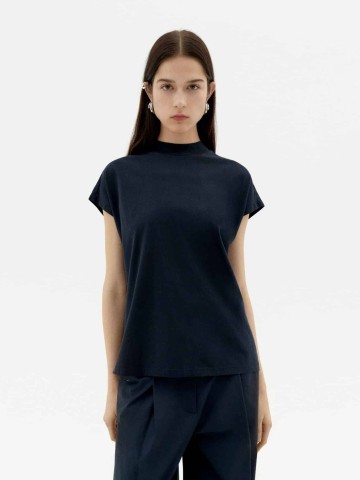 T-Shirt Volta Tee navy Thinking Mu