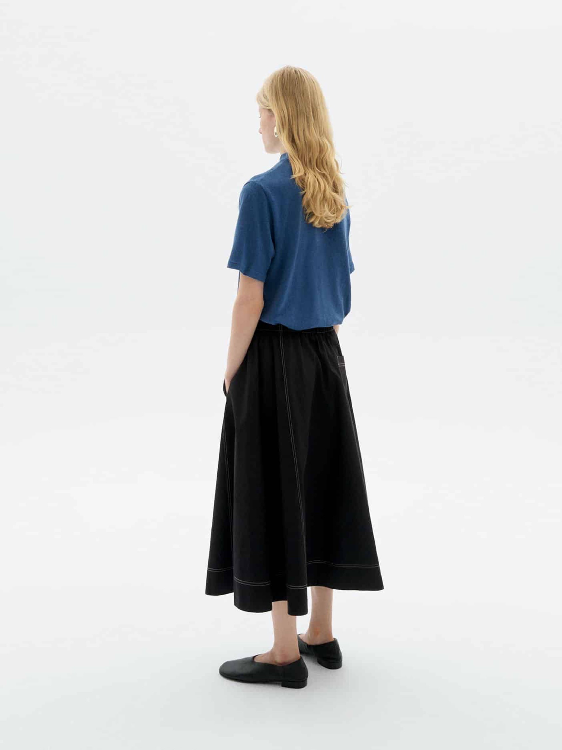Aidin T-Shirt dark heritage hemp Thinking Mu