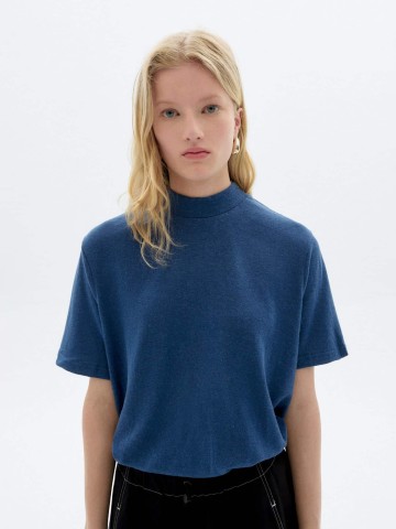 Aidin T-Shirt dark heritage hemp Thinking Mu