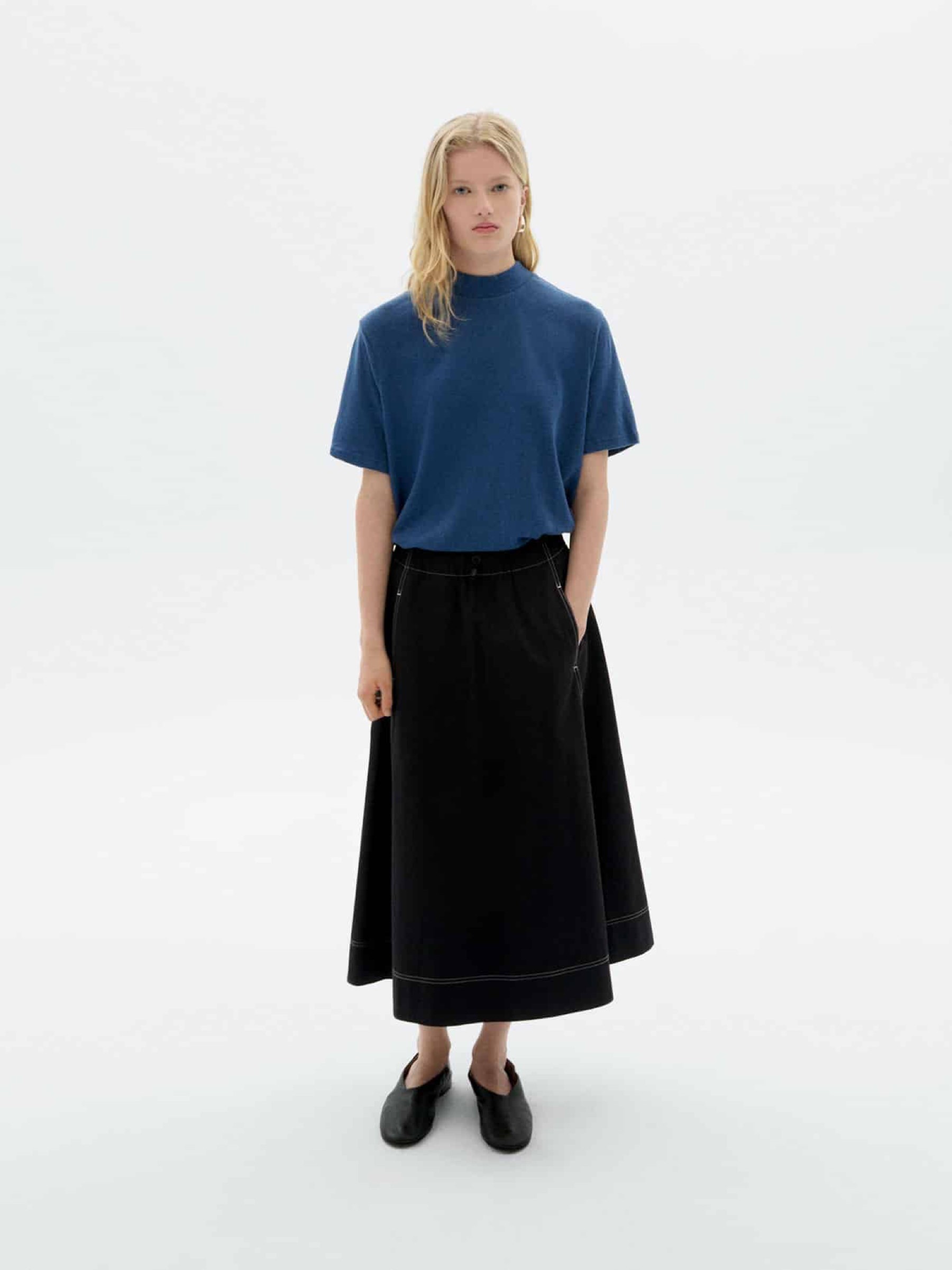 Aidin T-Shirt dark heritage hemp Thinking Mu