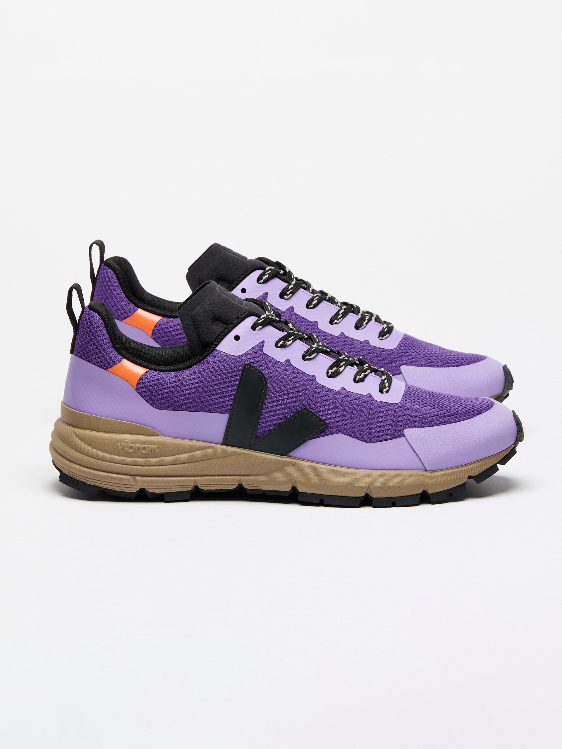 Schuhe Dekkan purple black Veja