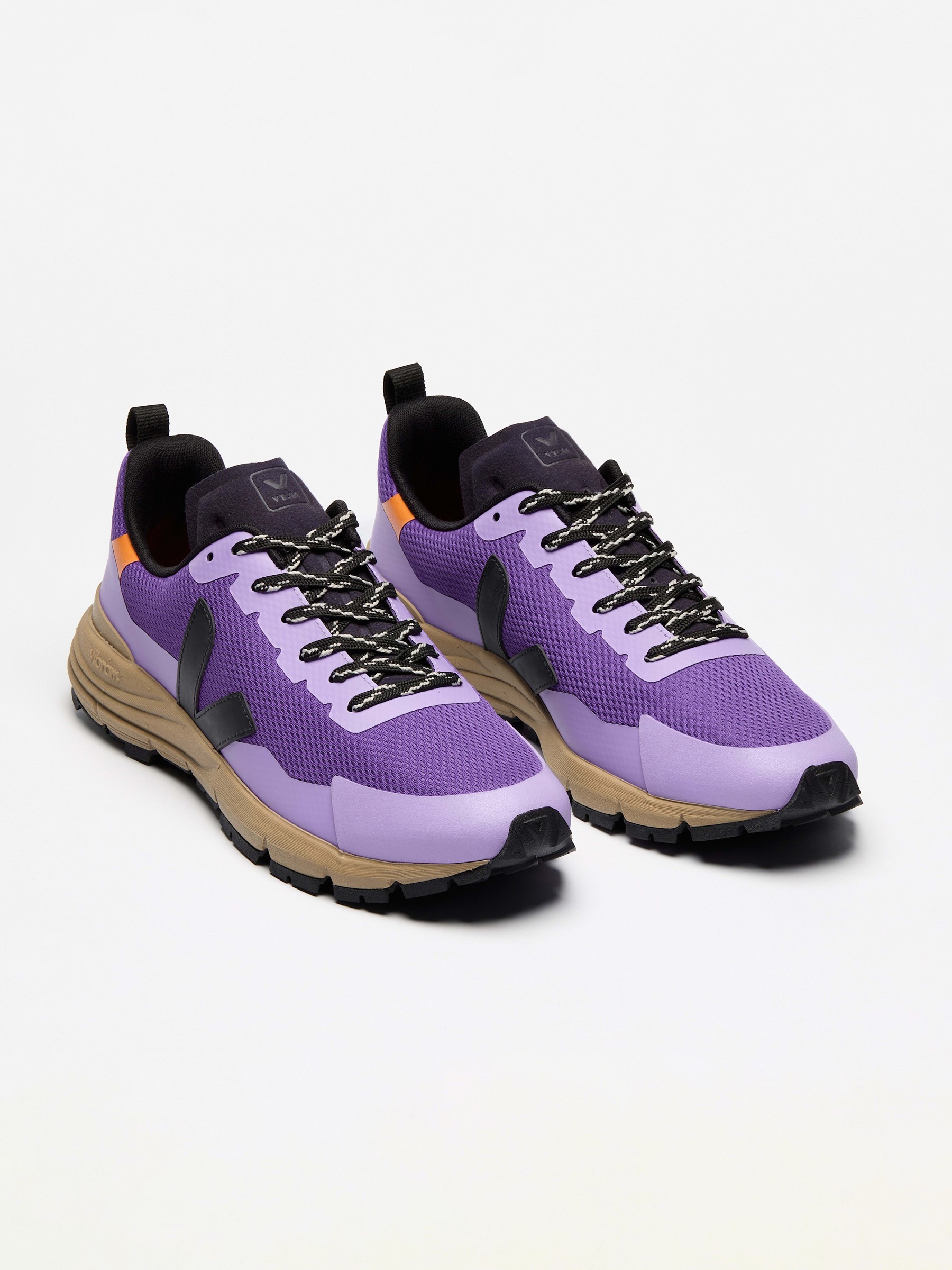 Schuhe Dekkan purple black Veja