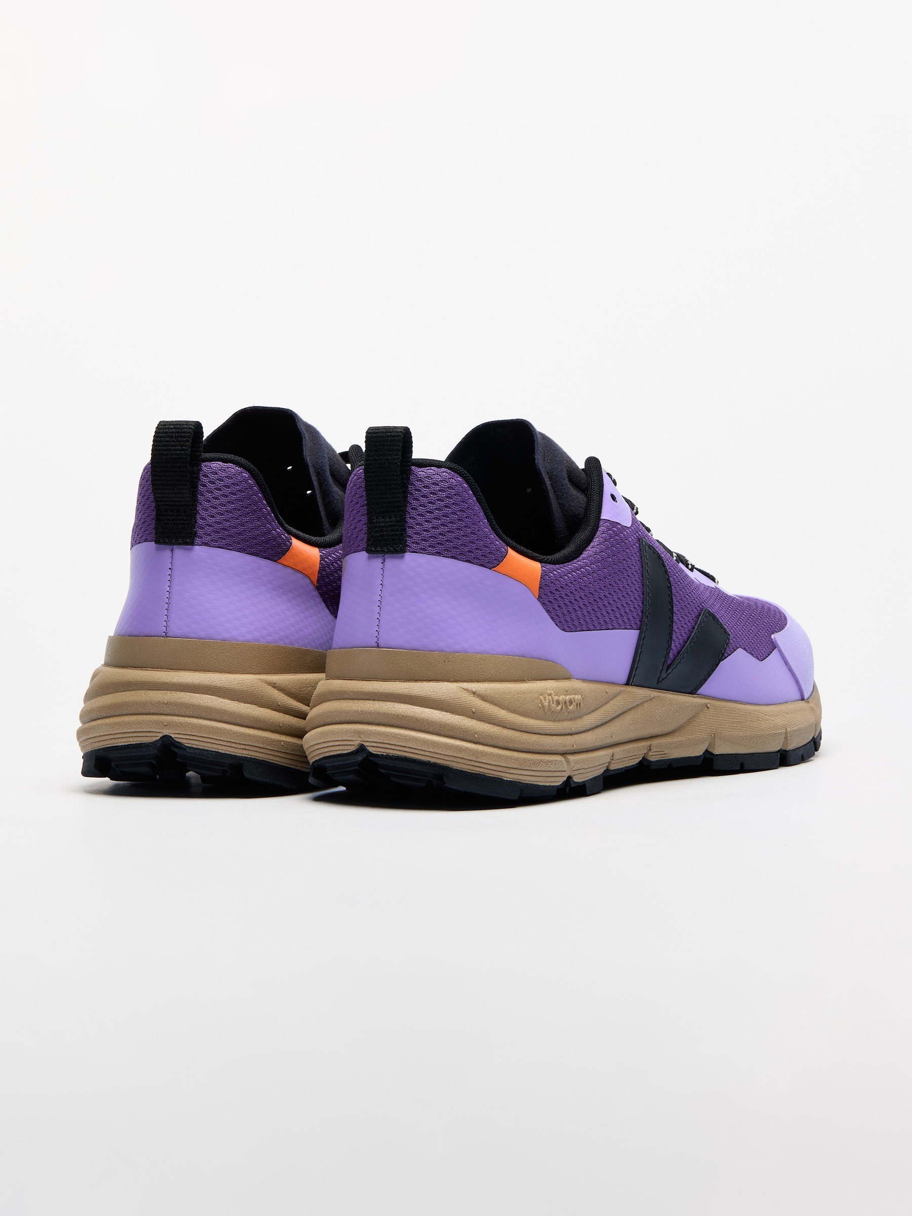 Schuhe Dekkan purple black Veja