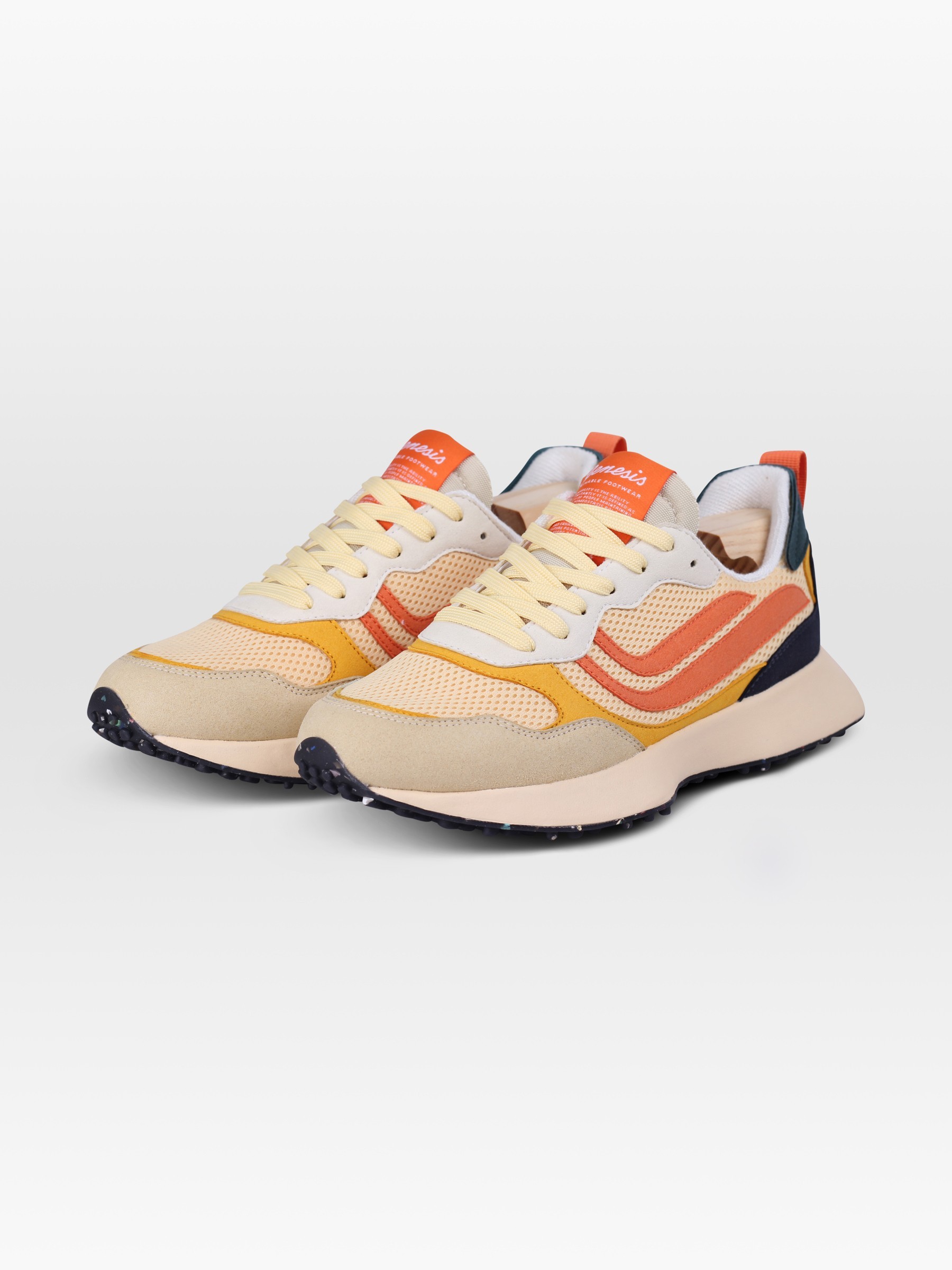 Schuhe G-Marathon light beige yellow orange Genesis