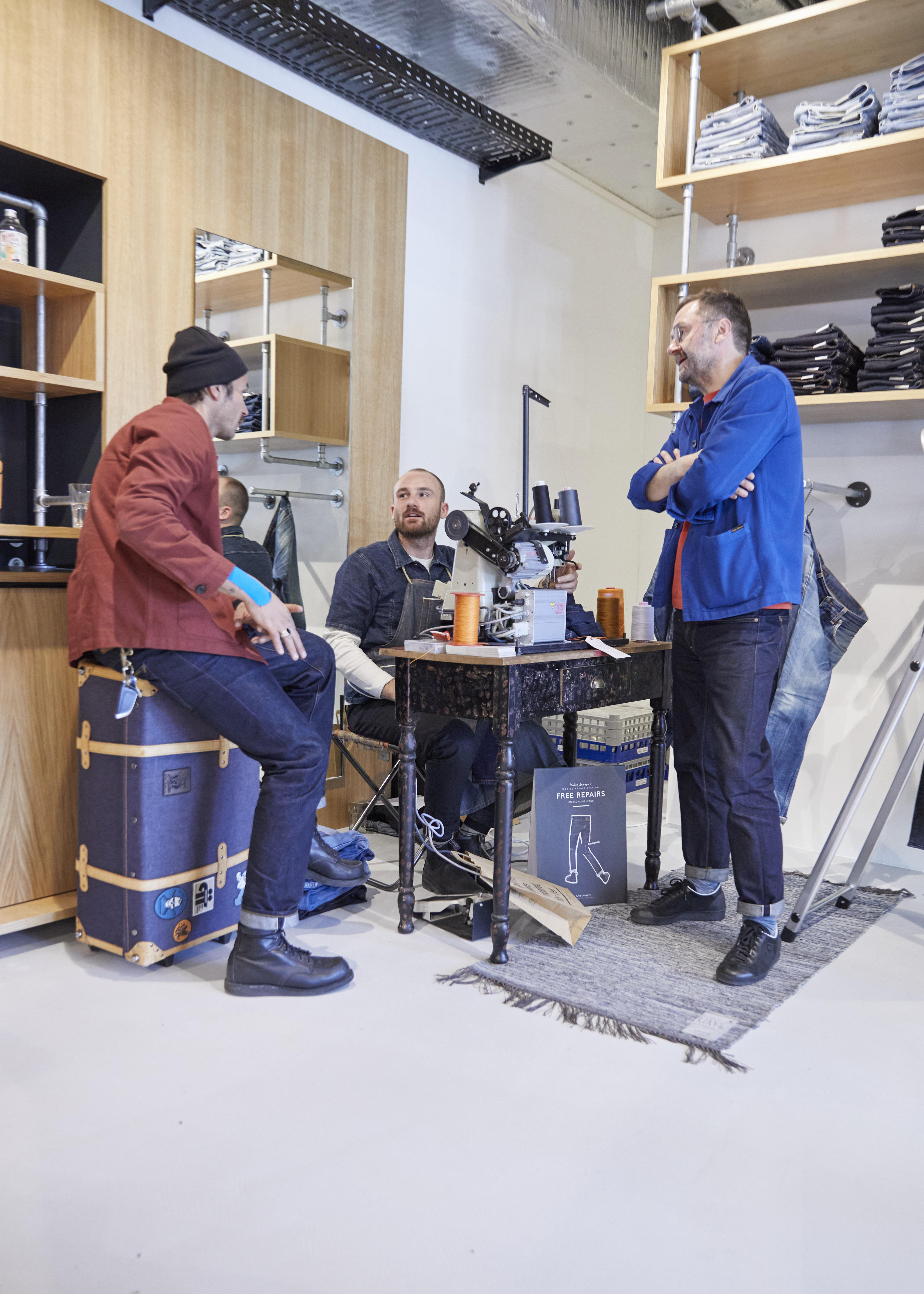 Nudie Jeans Repair Station